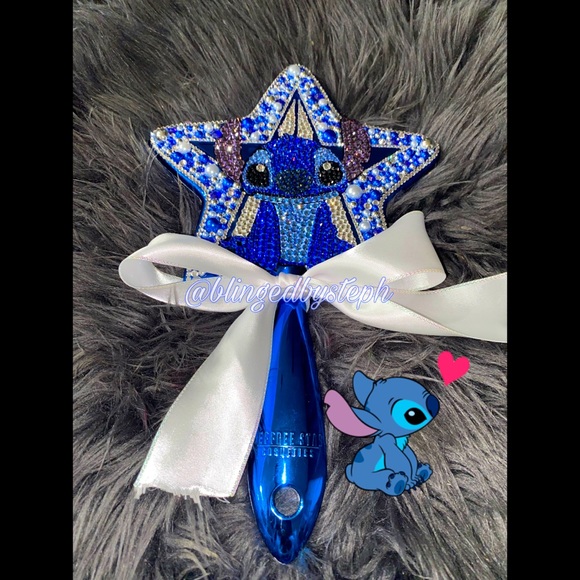 Jeffree Star bling blue chrome mirror Stitch - Picture 6 of 6